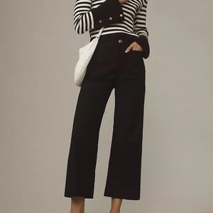 Colette Cropped Wide Leg Pants by Maeve
